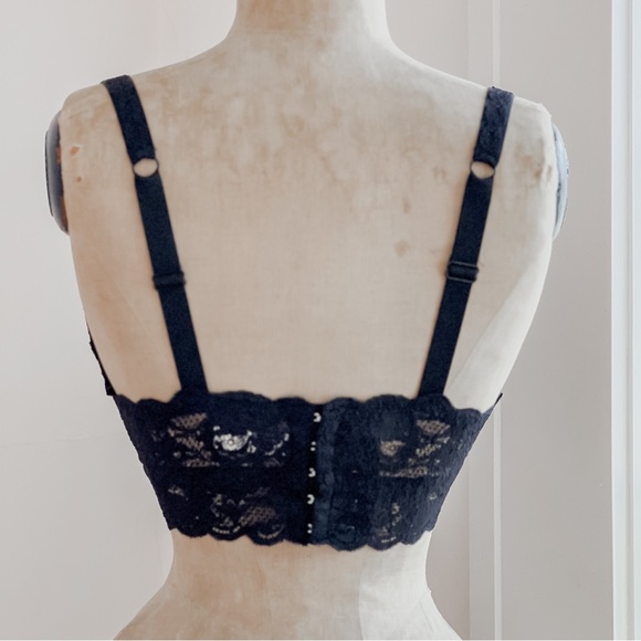Cosabella Never Say Bever Curvy Lace Bralette S (32-34 DD-F) - Picture 7 of 12